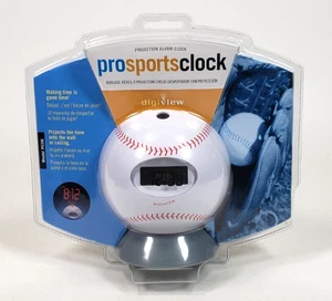 Baseball Projection Alarm Clock Digiview PC06 Pro Sports Clock  *New Old Stock - Picture 1 of 9