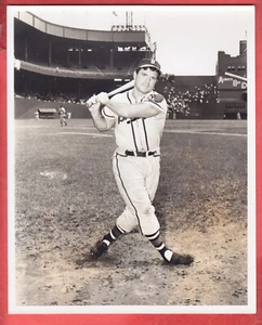 1948   BOSTON BRAVES   8 X 10   GLOSSY   TYPE 1   JEFF HEATH - Picture 1 of 2