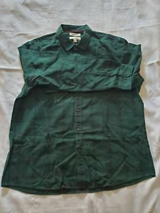 Goodthreads Men's Slim-Fit Long-Sleeve Plaid Herringbone Shirt XXL C9 - Picture 1 of 5