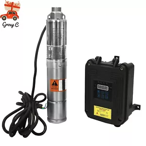 3" Solar Pump Submersible Pump Deep Well Bore Water Pump &MPPT Controller DC24V - Picture 1 of 24