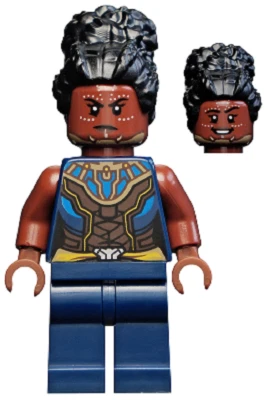Lego Super Heroes Shuri sh0735 (From 76186) Marvel Figurine Minifigure New