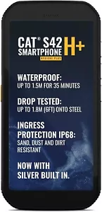 Caterpillar CAT S42 H+ Hygiene Plus Smartphone robusto, 32 GB 3 GB, Dual Sim Nero - Foto 1 di 10