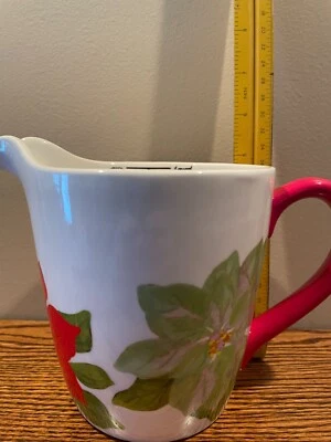 Taza Medidora Mujer Pionera Flor de Pascua - Amor Más Al Medida - Navidad - 4 Tazas Foto 1 de 4
