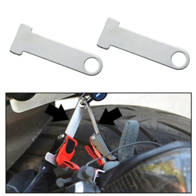 Bloqueo de casco de cara abierta para motocicleta 2 piezas para cierre de hebilla de liberación rápida hierro - Imagen 1 de 4