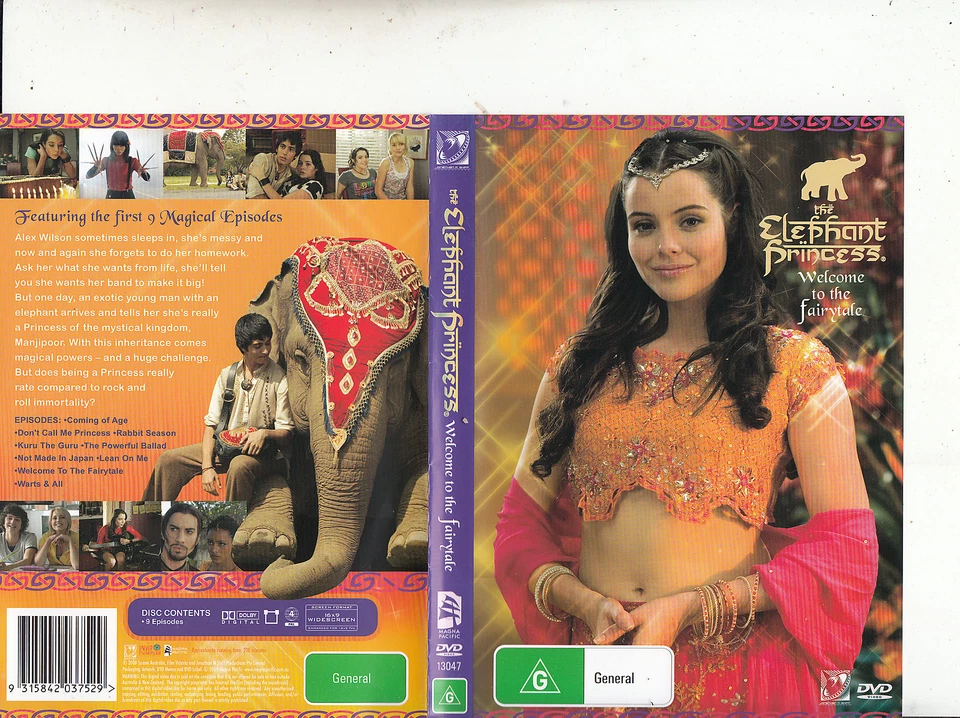 The Elephant Princess-Welcome To The Fairytale-2008-TV Series Australia-9 Ep-DVD - Bild 1 von 1