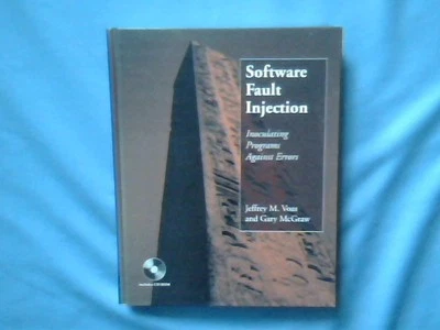 LIBRO Software Fault Injection Hardcover 9780471183815 nuevo con CD sin abrir Foto 1 de 4