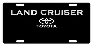 TOYOTA LAND CRUISER CUSTOM LICENSE PLATE CAR EMBLEM - Picture 1 of 1