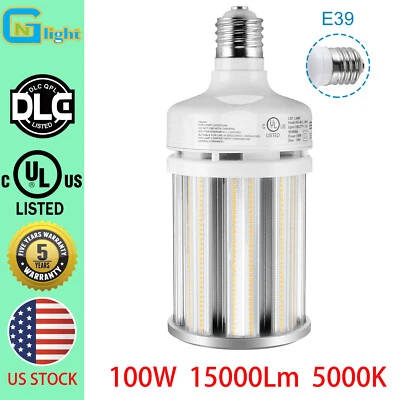 Warehouse Workshop Factory Fixture LED Corn Light E39 Mogul Base 100W 15000LM  - Image 1 of 4