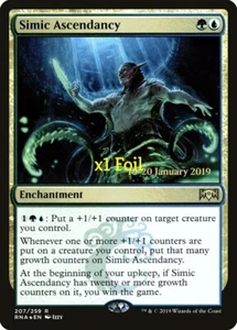MTG Foil Prerelease Ravnica Allegiance PRNA Simic Ascendancy MINT - Picture 1 of 1