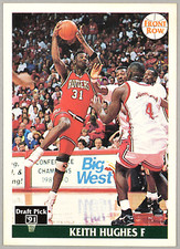 KEITH HUGHES - 1991 Front Row Italian/English #18 Rutgers