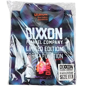 DIXXON Flannel x Black Sabbath Paranoid Herren 2XL XXL kariert Collab Band Hemd - Bild 1 von 12