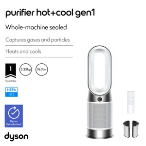 Dyson Refurbished Purifier Hot+Cool™ Gen1 (White/White) - Picture 1 of 8