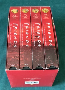 Friends - Die komplette zweite Staffel (VHS, 2002, 4-Tape Set. - Bild 1 von 10