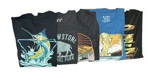 Columbia Men's Graphic Print T-Shirt Short Sleeve Tee Brand New 3xL-4xL - Picture 1 of 21