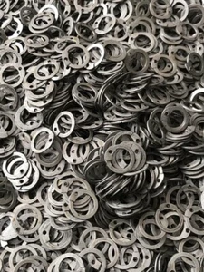9 mm | Flat Ring + Riveted Chainmail Repair | Mild Steel Loose 1 kg+300 g - Picture 1 of 3