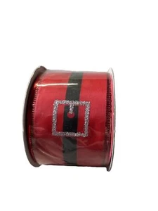 DECORATIVE RIBBON SANTA'S BELT - Picture 1 of 1