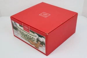 Lenox Holiday Acebo y Bayas Ensalada Servir Cucharas de Madera 10" Pulgadas Navidad - Imagen 1 de 13