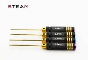 STEAM Colorful Titanium Plated Screwdriver Set, 4 Pack, HZ024 UK seller,IN STOCK - Picture 1 of 2