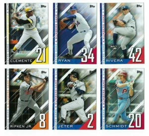 A Numbers Game Insert Complete Your Set 2020 Topps Update Series You U Pick - Picture 1 of 1