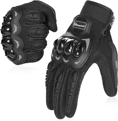 Guantes de moto para hombre mujer dedo completo pantalla táctil moto guantes de montar Foto 1 de 4