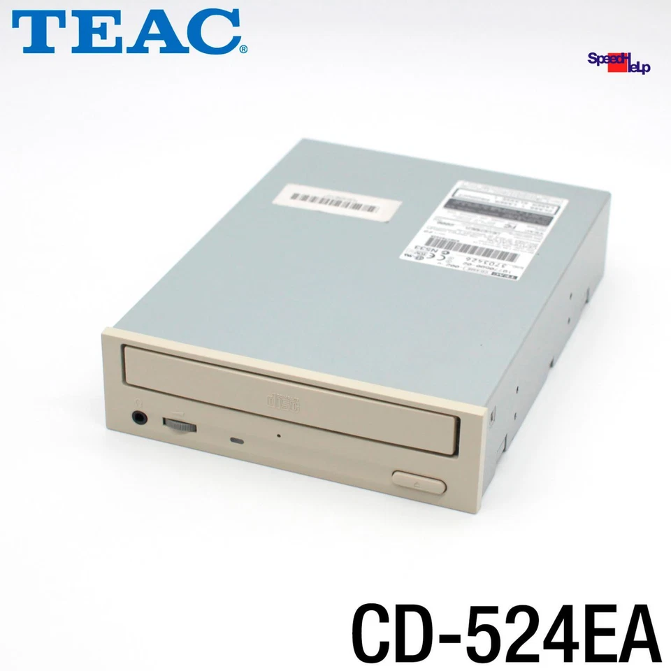 TEAC CD-524EA CD - ROM Drive Ide 40-POL Pin Drive 24x Speed Read All PC - Image 1 of 3