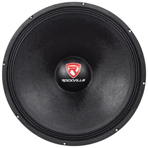 Rockville RVW1800P4 1800w 18" Raw DJ Subwoofer 4 Ohm Sub Woofer 107OZ Magnet - Picture 1 of 5