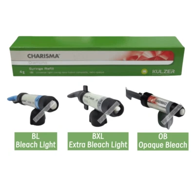 Dental KULZER CHARISMA Diamond OB Light Cure Composite Resin BL BXL Super White