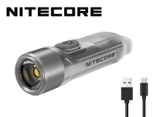 New Nitecore TIKI GITD Blue USB Charge 300 Lumens 365nm UV LED Flashlight Torch