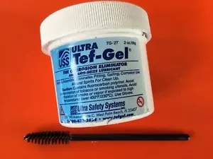 USS Ultra Tef-Gel-Anti Corrosion Gel - 56g Tub & Brush expiry 2034 free Postage - Picture 1 of 2