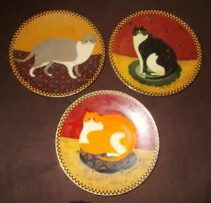WARREN KIMBLE WELCOME CAT COLLECTORS PLATES  -  SELECT PLATE - Picture 1 of 7