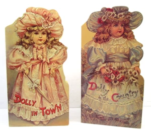 VTG Dolly In The Country/Dolly in Town Childrens Paperback Illustrated 1982/1983 - Foto 1 di 8