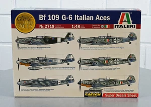 Italeri BF 109 G-6 Italian Aces Kampfflugzeug Modellbausatz 2619 Maßstab 1:48 - Bild 1 von 5