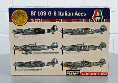 Modellino aereo da combattimento Italeri BF 109 G-6 Italian Aces 2619 scala 1:48 - Immagine 1 di 4