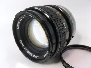【Opt come nuovo】 Canon FD 50mm F1.4 S.S.C. Obiettivo standard MF dal Giappone #1908CL - Foto 1 di 16