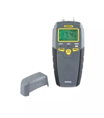 GENERAL TOOLS MMD4E MOISTURE METER PIN TYPE Digital LCD,Water Leak Detector~NEW - Image 1 of 4