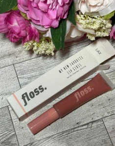 Brillo de labios Floss Beauty My New Favorite en laxo 0,53 OZ/15 g, tamaño completo nuevo en caja - Imagen 1 de 2