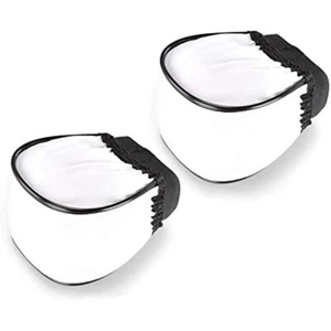 2Pcs Soft Universal Cloth Flash Speedlite Bounce Diffuser Caps for Canon Nikon - Picture 1 of 10