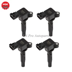 24105479 For Chevrolet Aveo Cavalier L4 U5448 4 pcs OEM NGK Ignition Coil - Picture 1 of 7