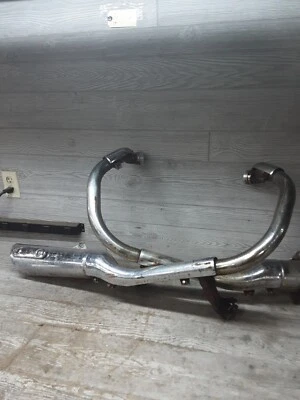 85 85 85-90 Kawasaki en450 454 LTE 1985 motor escape cabezal silenciador  Foto 1 de 4