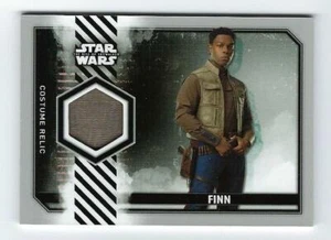 2020 STAR WARS RISE OF SKYWALKER SERIES 2 FINN COSTUME RELIC #/25 WAISTCOAT - Picture 1 of 2