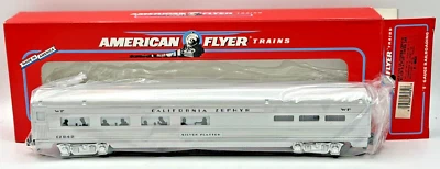 American Flyer S Gauge 48932 WP/CZ Silver Platter Dining Car - New in OB - Image 1 of 4