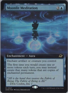 MTG (FOIL) Moonlit Meditation (Extended Art) R Edge of Eternities 327 NM - Bild 1 von 2