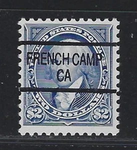 Dollar Denom Precancels - CA - French Camp - 2875a-904 - $2 James Madison - Picture 1 of 2