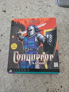Conqueror A.D. 1086 PC Big Box Sierra 1995 Game - Bild 1 von 21