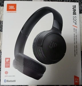 JBL by Harman Tune 520BT Pure Bass Wireless Headphones Bluetooth v5.3 - Imagen 1 de 6