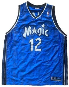 Vintage Reebok Authentics Orlando Magic Dwight Howard Sewn Basketball Jersey 52 - Picture 1 of 12