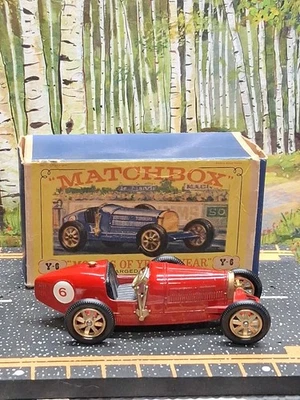 Matchbox Models of Yesteryear Y-6, 1926 Bugatti Type 35 with Box - Image 1 of 4