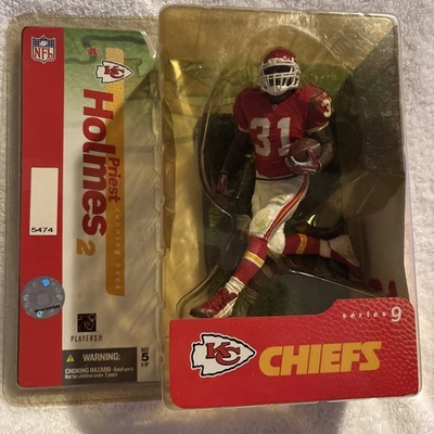 Boneco PLAYERS INC. McFARLANE PRIEST HOLMES SÉRIE 9 CHIEFS 1- 2004 - Imagem 1 de 4