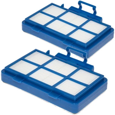 DECLEAN 2 Staubsauger Hepa-Filter kompatibel mit Philips PowerGo FC8240 FC8299 FC8242