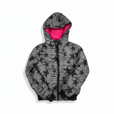 Abbey Dawn by Avril Lavigne Juniors Medium Star Print Zip-Up Hoodie Jacket  - Image 1 of 4